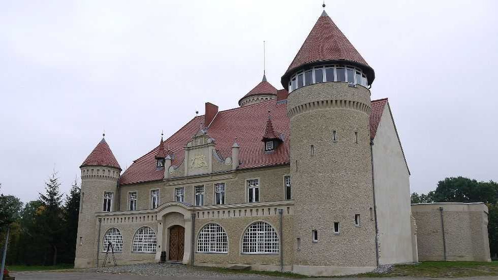 North side of Stolpe Castle