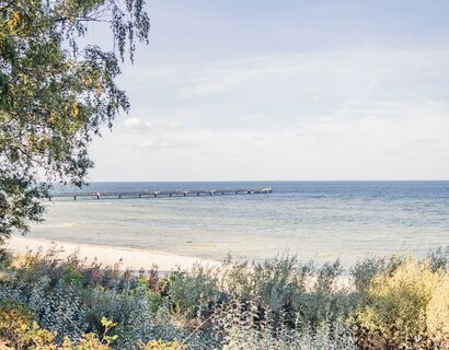 Blick auf den Bodden