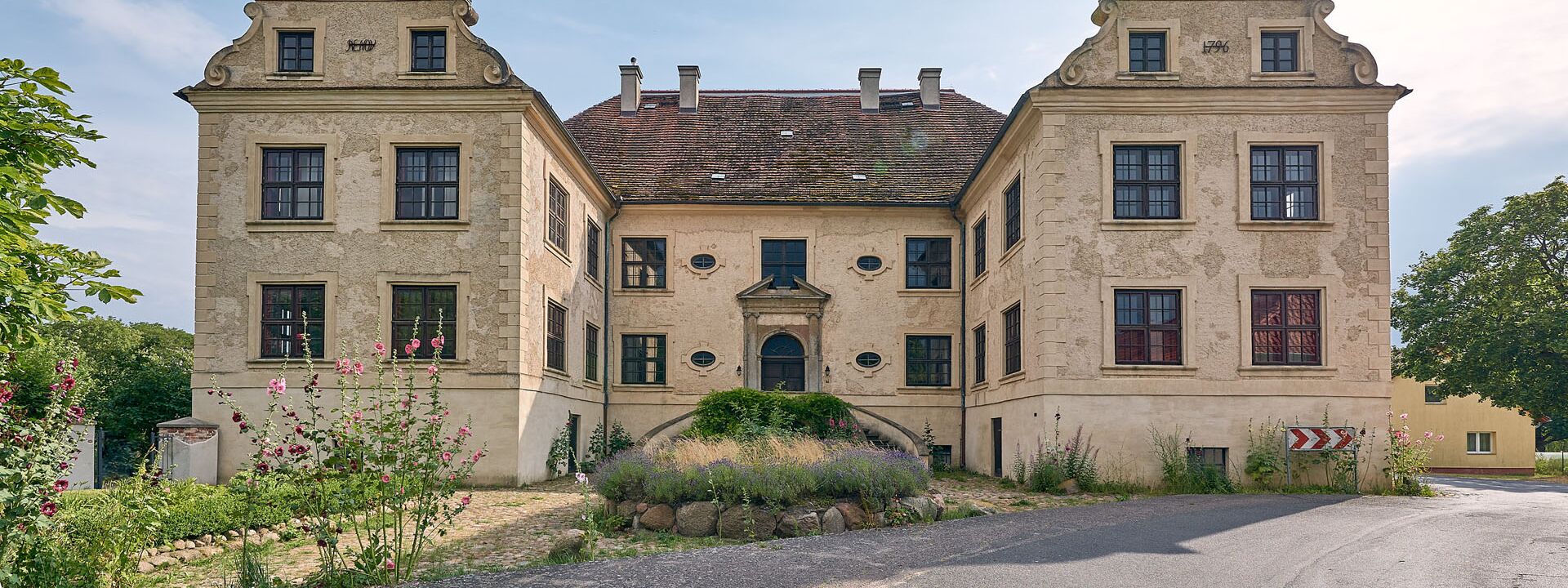 Schloss Schmarsow von vorne