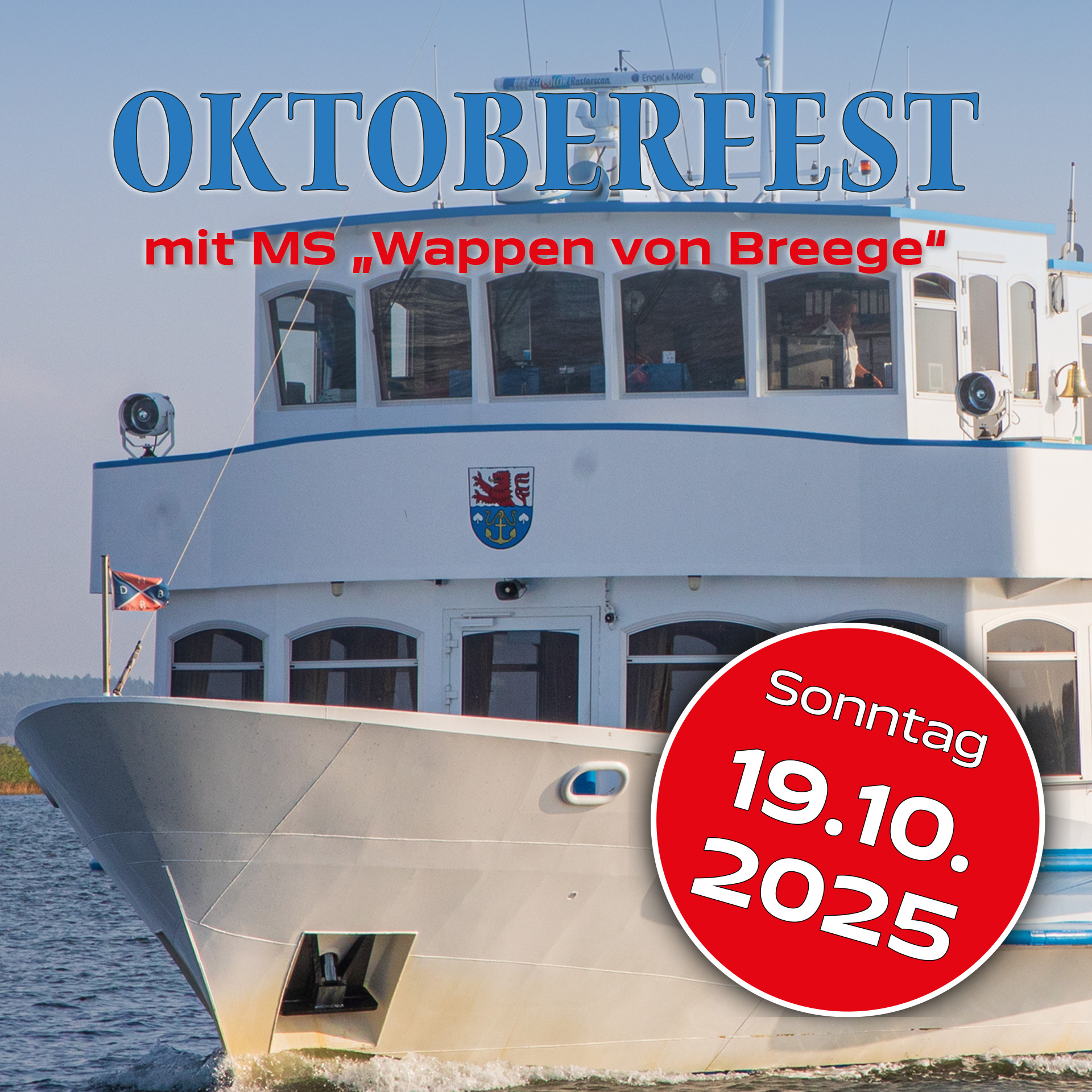 Oktoberfest-Feeling auf der Wappen von Breege