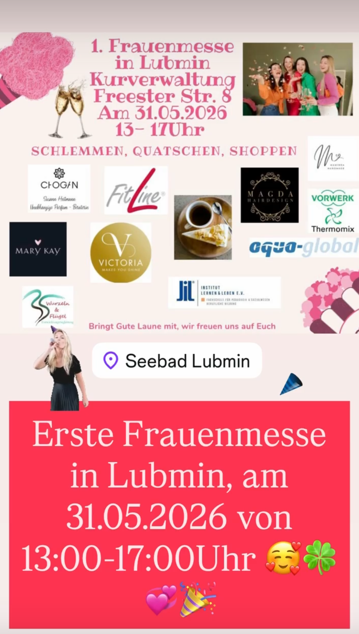 Mädelsabend am Nachmittag: Die 1. Frauenmesse in Lubmin!