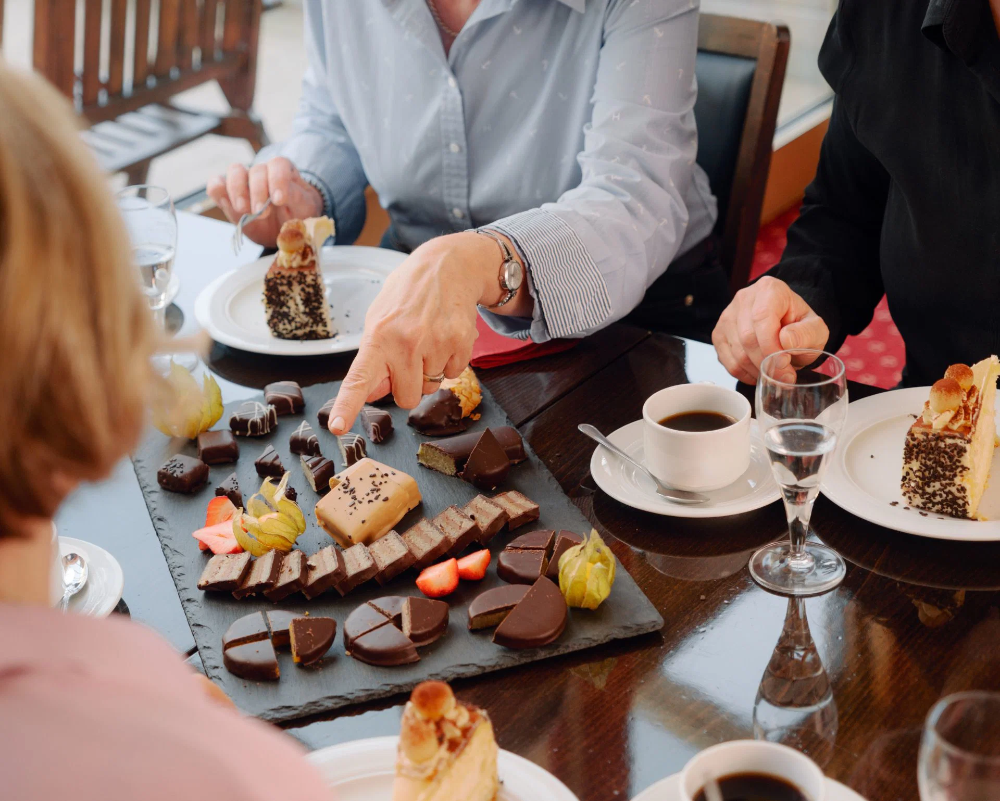 Marzipan-Verkostung »Naschmittag«