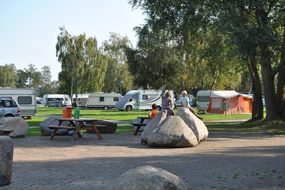 View of the campsite