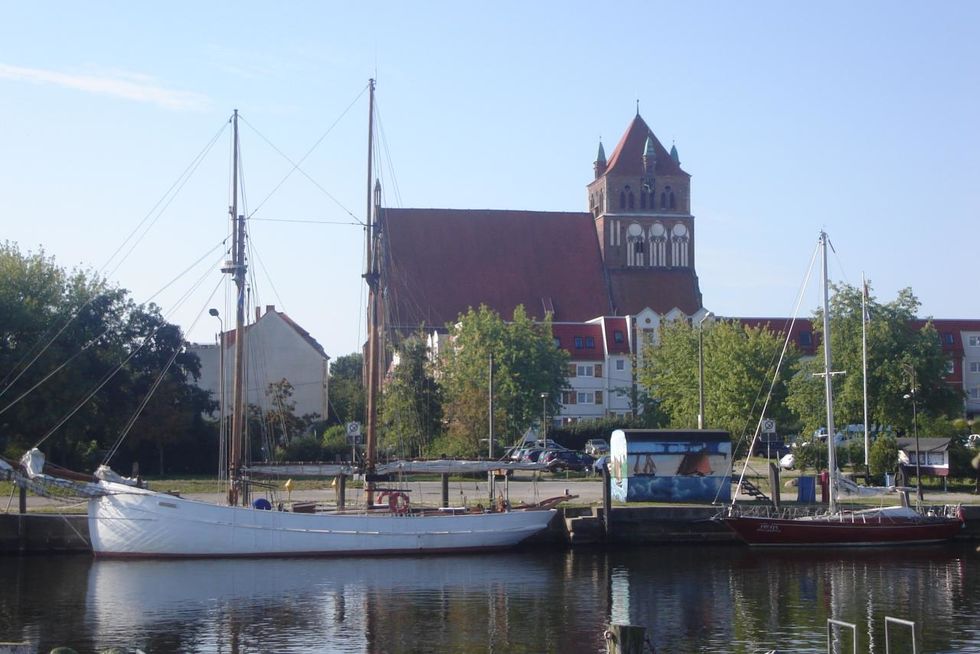 Die Greifswalder St. Marien Kirche 