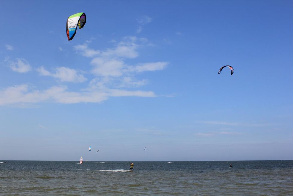 Surf- und Kitespot Gahlkow am Greifswalder Bodden